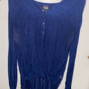 Blue ana shirt